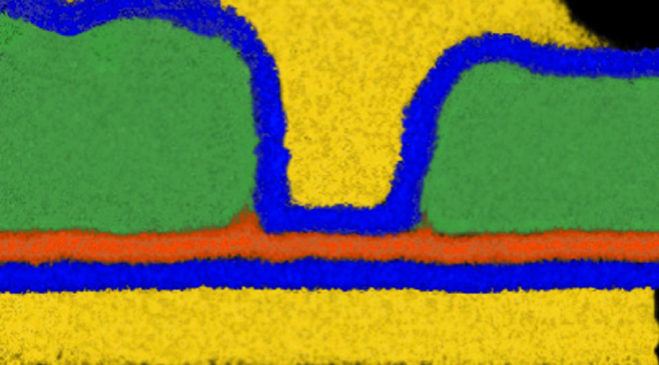 Semiconducting oxide transistor